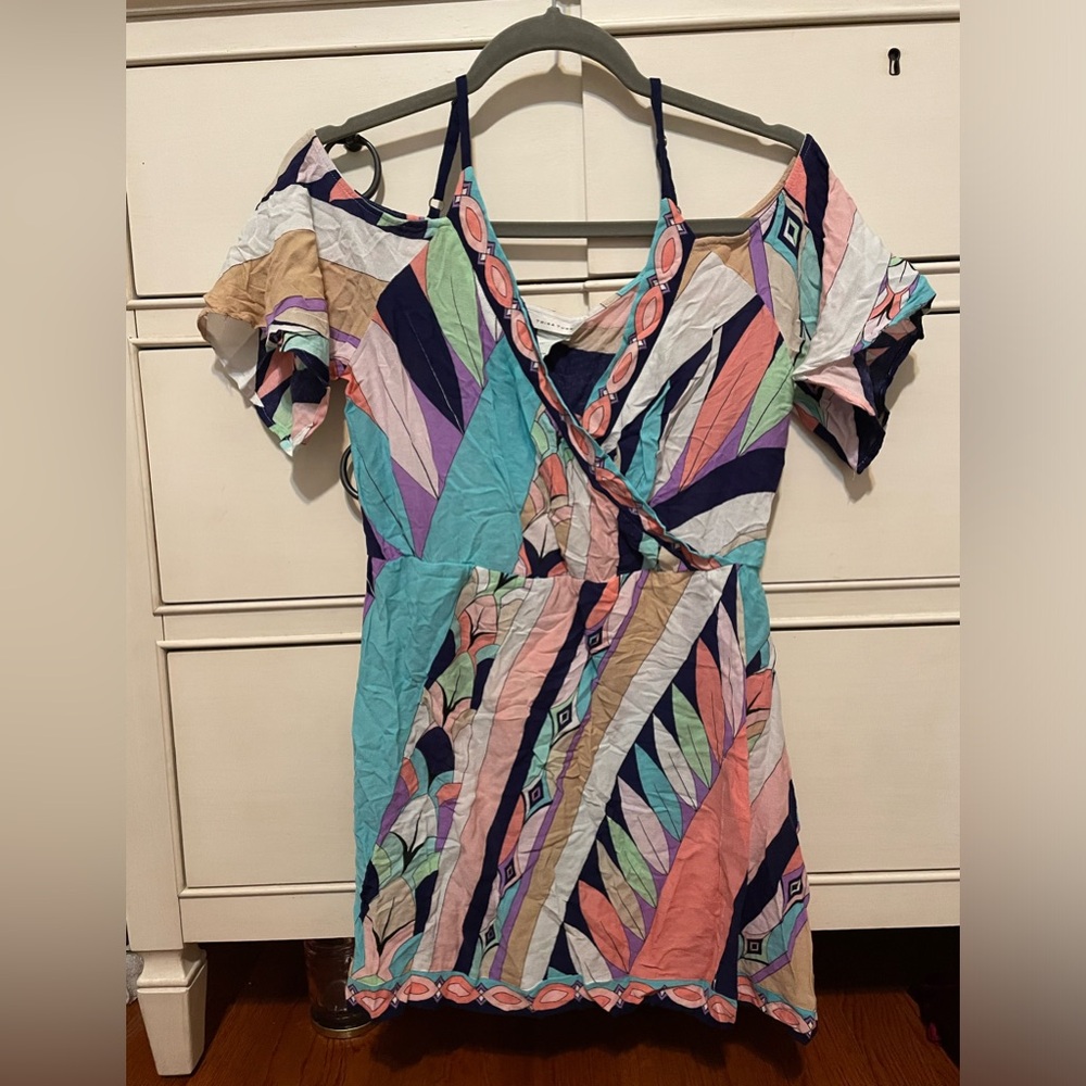 Trina Turk multi colored romper